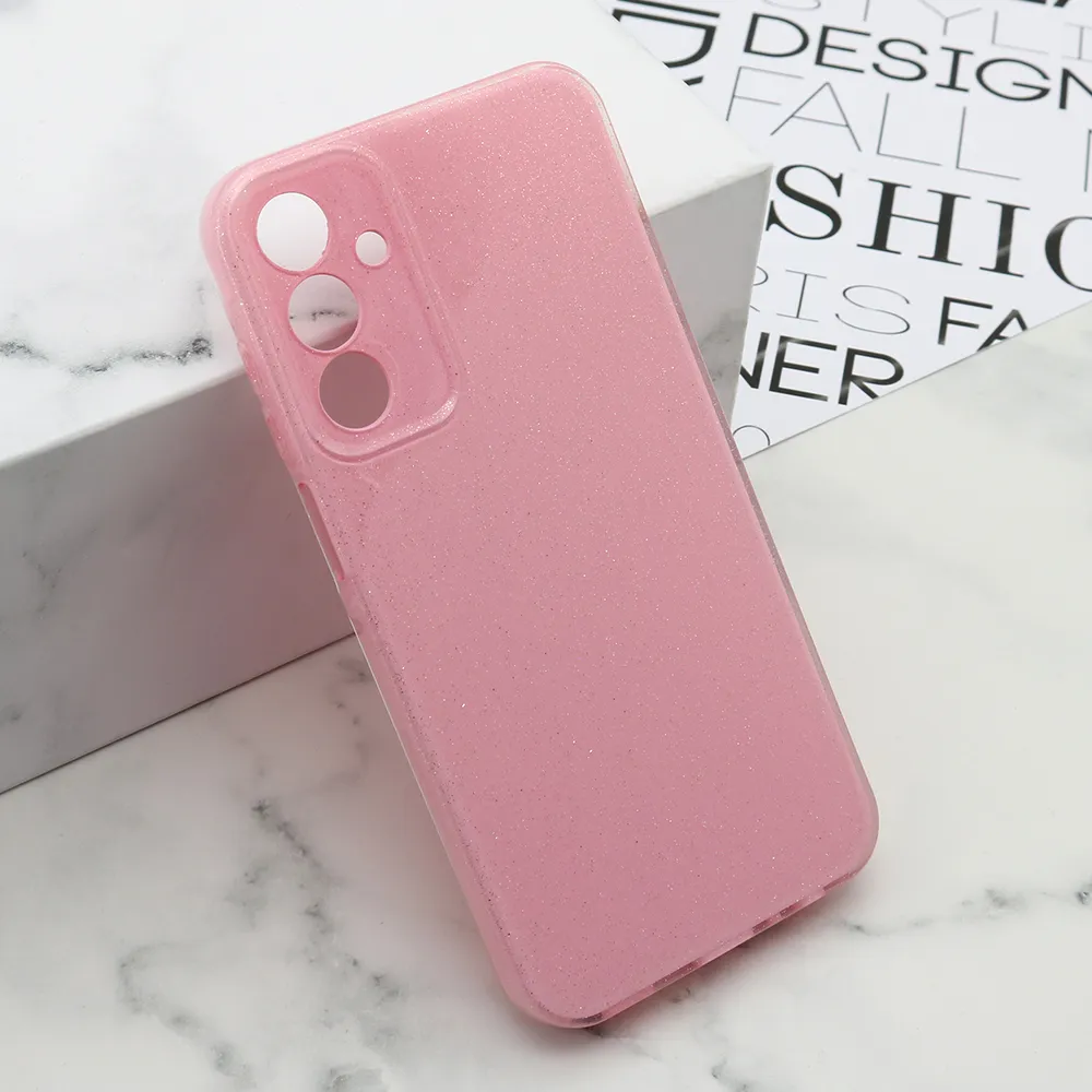 Futrola GLOW SHINING za Samsung A155F/A156B Galaxy A15 4G/5G svetlo roze
