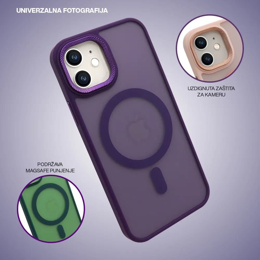 Futrola SILKY MAGSAFE za Samsung S921B Galaxy S24 5G siva