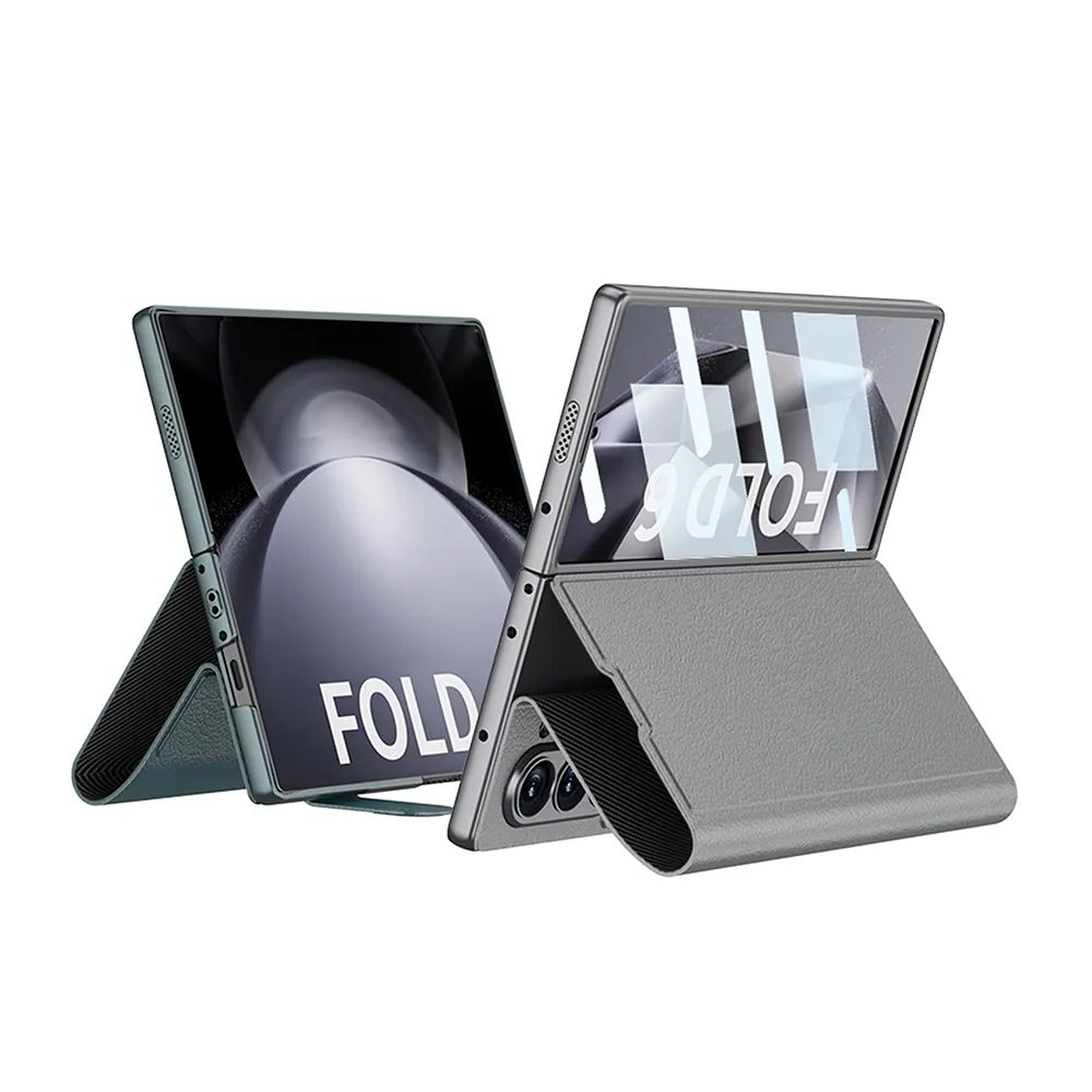 Futrola LEATHER za Samsung F956B Galaxy Z Fold 6 5G zelena