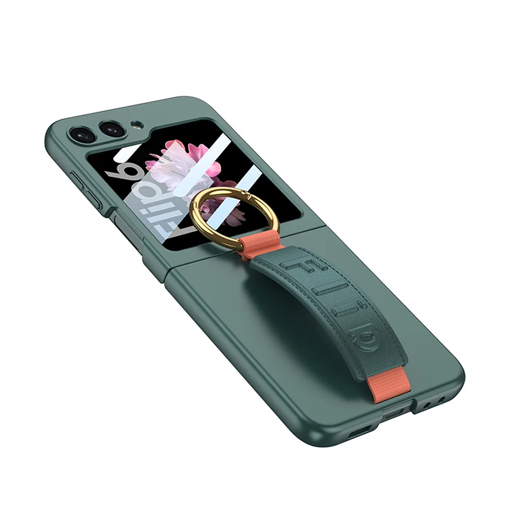 Futrola STRAP RING CASE za Samsung F741B Galaxy Z Flip 6 5G ljubicasta