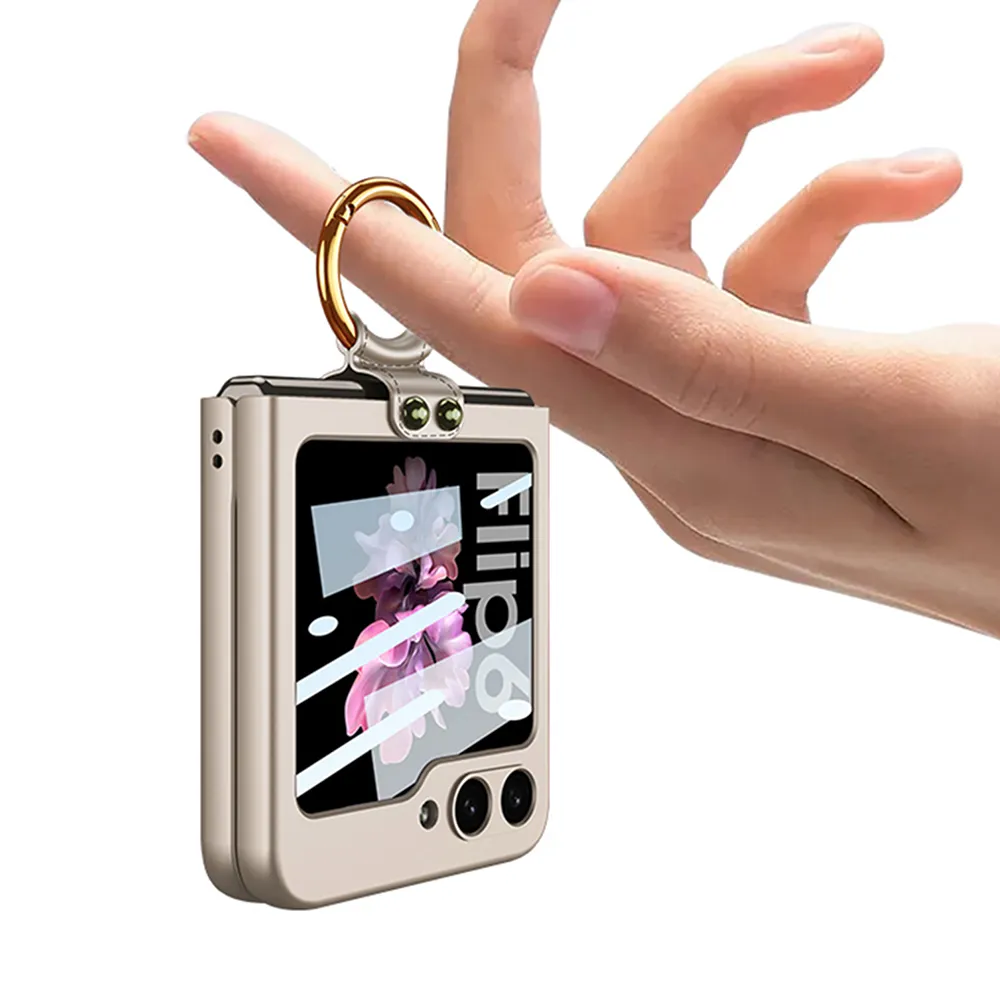 Futrola SMOOTH RING za Samsung F741B Galaxy Z Flip 6 5G ljubicasta