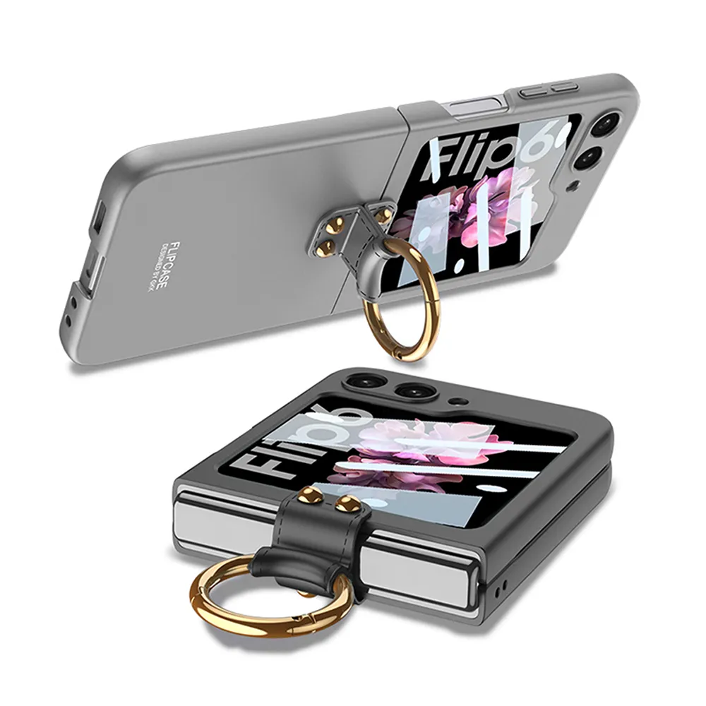 Futrola SMOOTH RING za Samsung F741B Galaxy Z Flip 6 5G roze