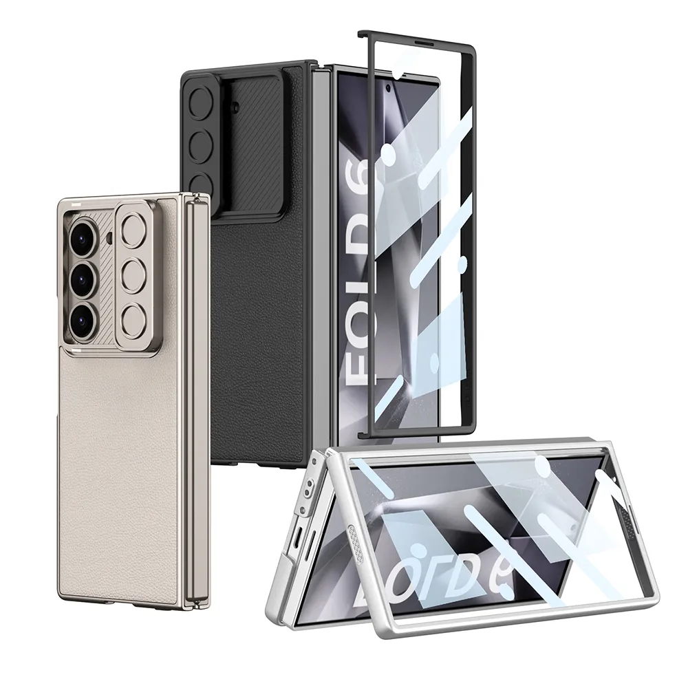 Futrola CAMERA SWIPE za Samsung F956B Galaxy Z Fold 6 5G zlatna