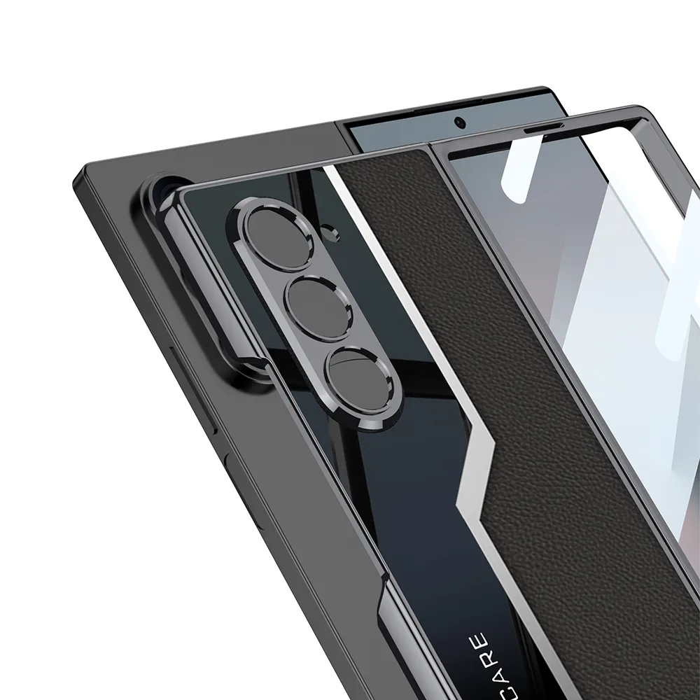 Futrola LEATHER STYLE za Samsung F956B Galaxy Z Fold 6 5G crvena