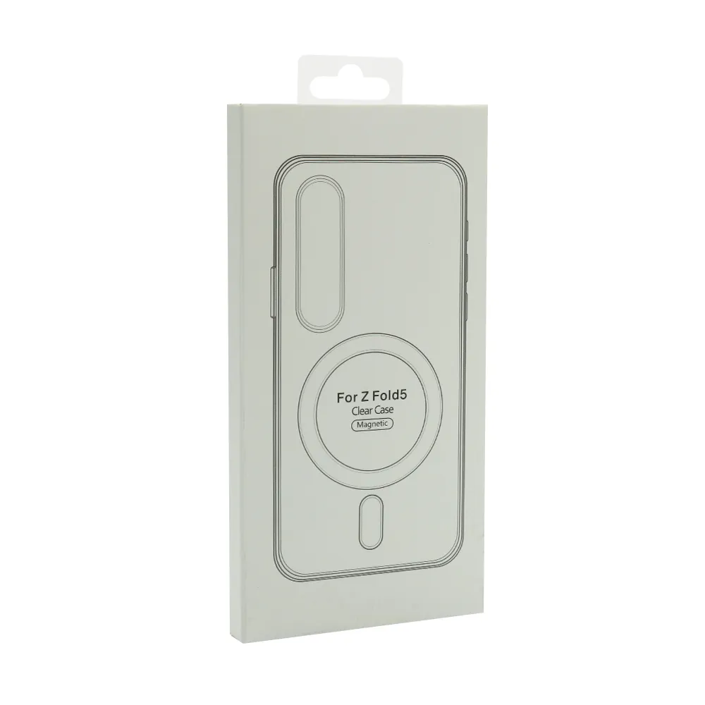 Futrola STANDARD MagSafe za Samsung Z Fold 6 providna (bela)