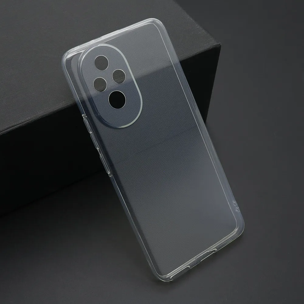 Futrola ULTRA TANKI PROTECT silikon za Honor 200 providna (bela)