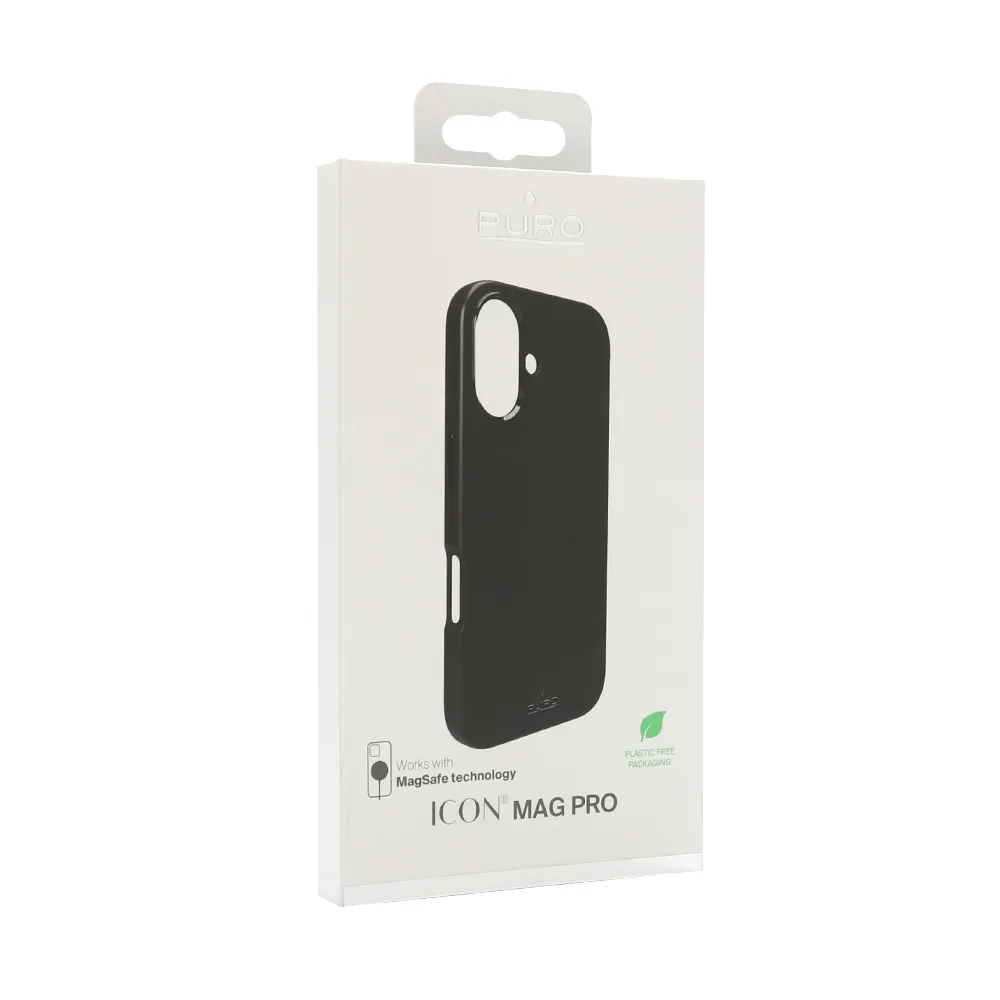 Futrola PURO ICON MAGSAFE za iphone 16 (6.1) crna
