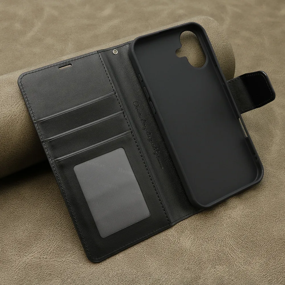 Futrola BI FOLD HANMAN II za Iphone 16 Plus (6.7) crna