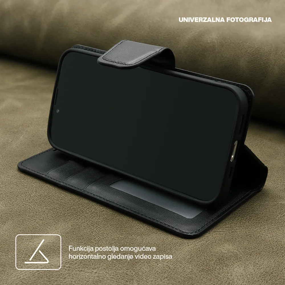 Futrola BI FOLD HANMAN II za iPhone 16 Pro (6.3) crna