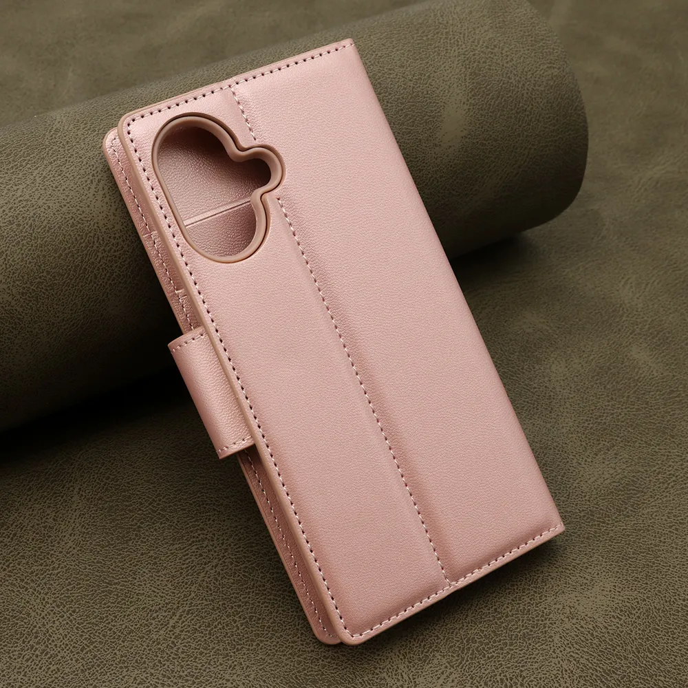 Futrola BI FOLD HANMAN II za iphone 16 (6.1) svetlo roze