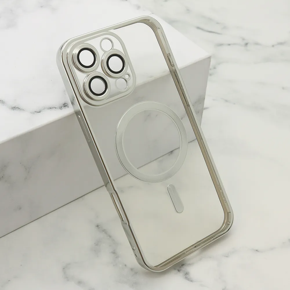 Futrola CAMERA PROTECT MagSafe za iPhone 16 Pro Max (6.9) srebrna