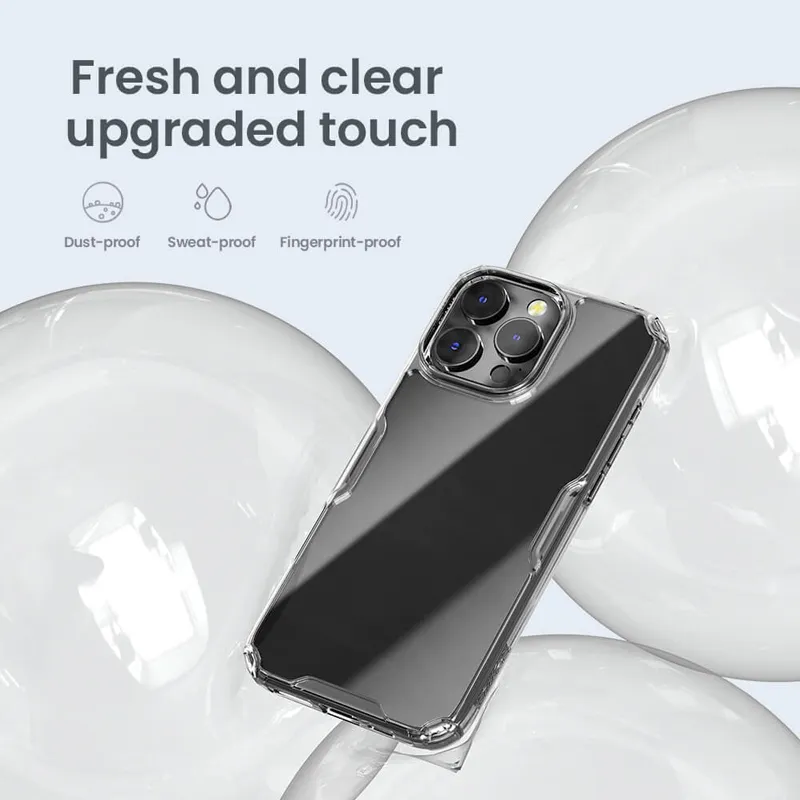 Futrola NILLKIN Nature Pro Magnetic za iPhone 16 Pro Max (6.9) bela