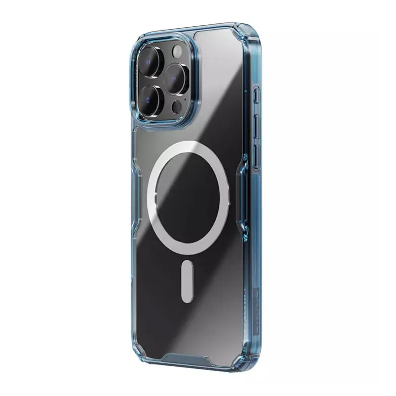 Futrola NILLKIN Nature Pro Magnetic za iPhone 16 Pro Max (6.9) plava