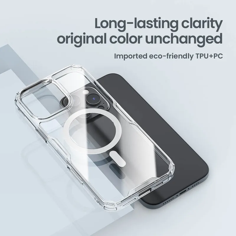 Futrola NILLKIN Nature Pro Magnetic za iPhone 16 Pro Max (6.9) plava