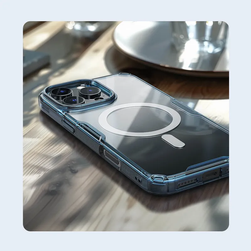 Futrola NILLKIN Nature Pro Magnetic za iPhone 16 Pro Max (6.9) plava