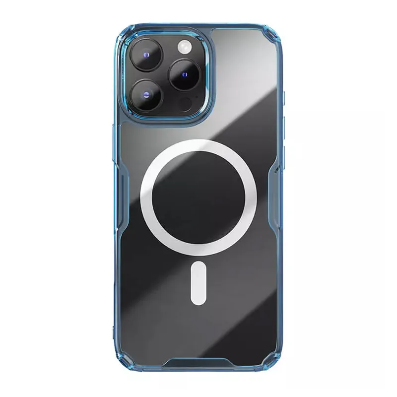 Futrola NILLKIN Nature Pro Magnetic za iPhone 16 Pro (6.3) plava
