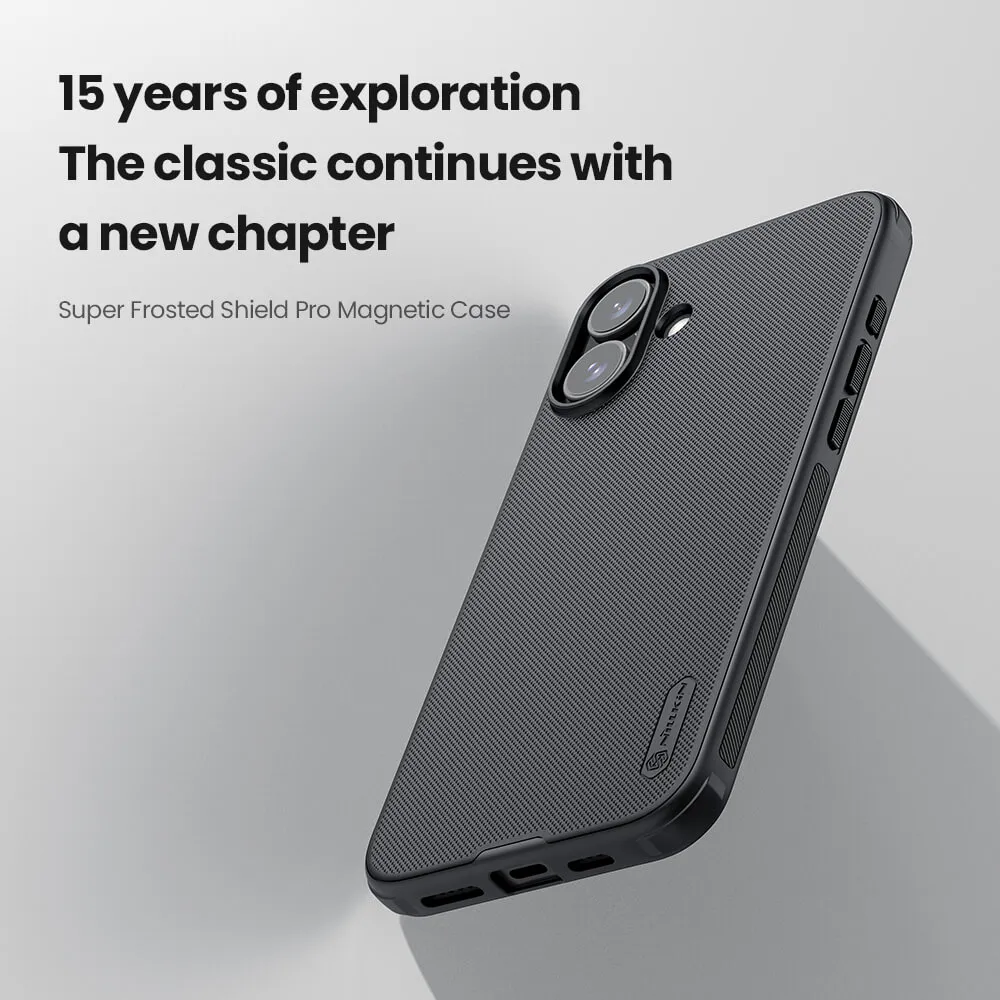 Futrola NILLKIN Super Frost Pro Magnetic za Iphone 16 Plus (6.7) crna
