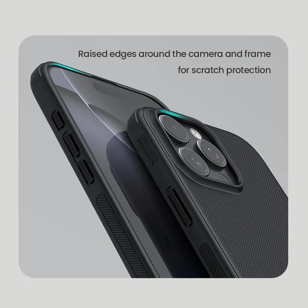 Futrola NILLKIN Super Frost PRO za iPhone 16 Pro (6.3) crna