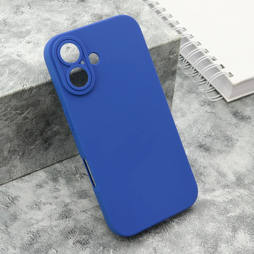 Futrola Silikon Pro Camera za iphone 16 (6.1) tamno plava