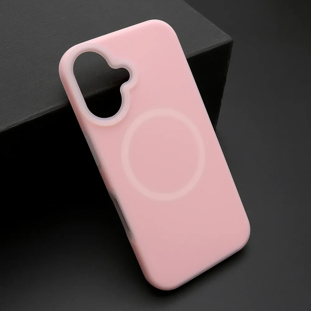 Futrola PASTEL COLOR MagSafe za iphone 16 (6.1) roze