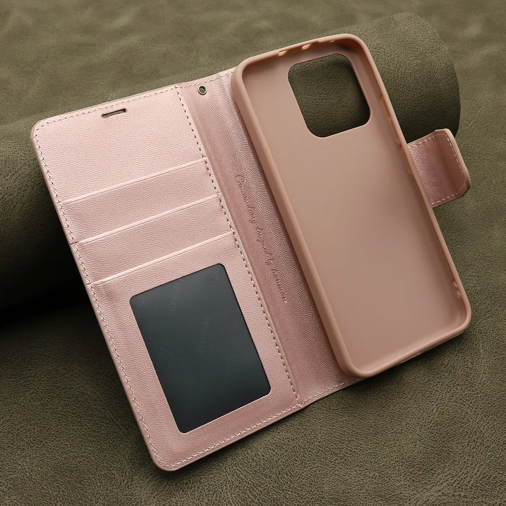 Futrola BI FOLD HANMAN II za Xiaomi Redmi 13 4G svetlo roze