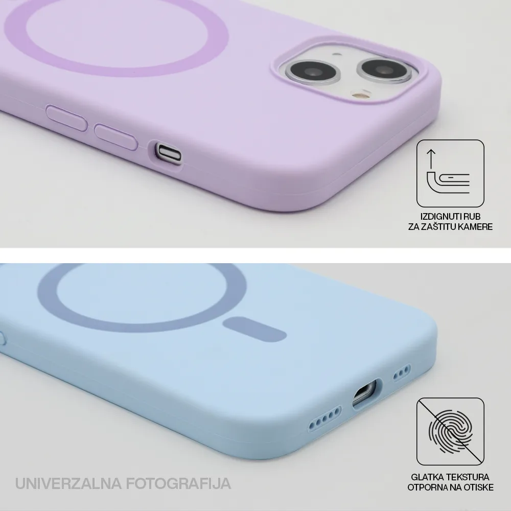 Futrola PURE MagSafe za iPhone 15 Pro (6.1) ljubicasta