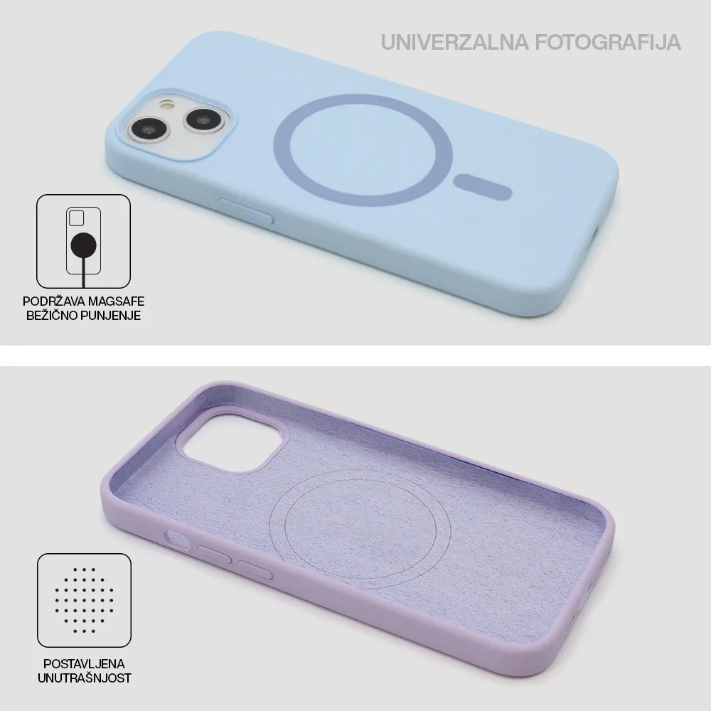 Futrola PURE MagSafe za iPhone 15 Pro (6.1) zuta