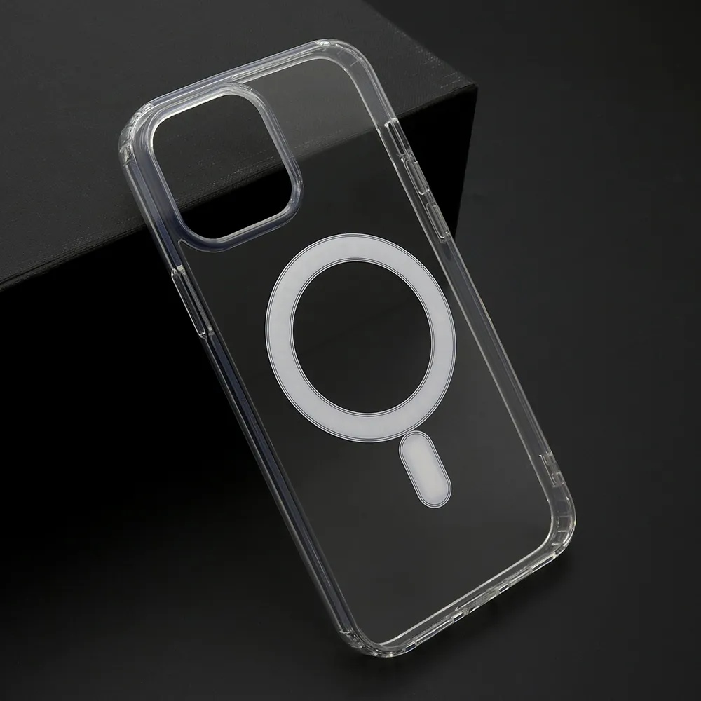 Futrola STANDARD MagSafe (sa IC) za iPhone 14 Pro Max (6.7) providna (bela)