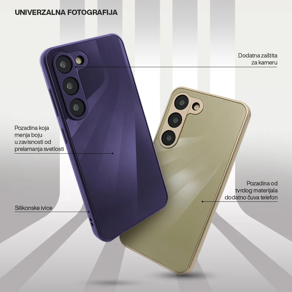 Futrola SPECTRA SHELL za Samsung A057F Galaxy A05s zlatna