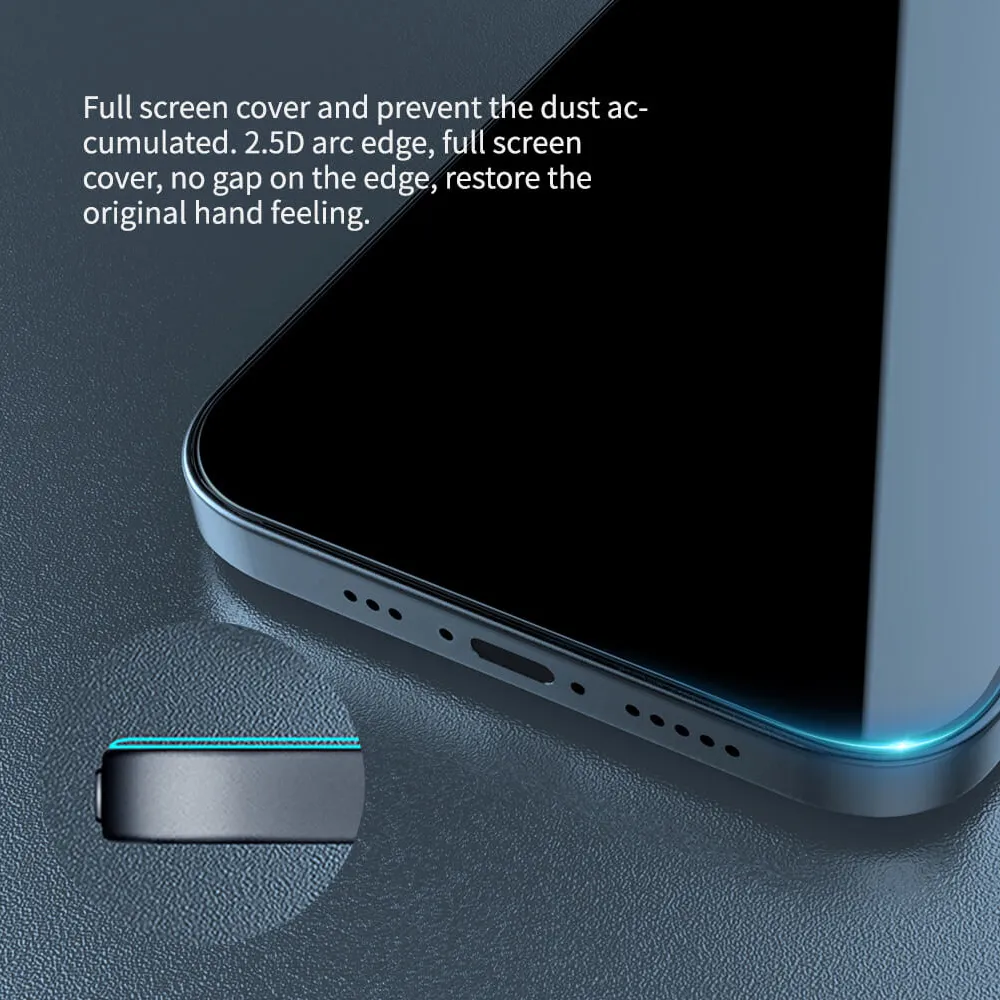 Folija za zastitu ekrana GLASS Nillkin Guardian za iPhone 15 Pro Max (6.7) crna