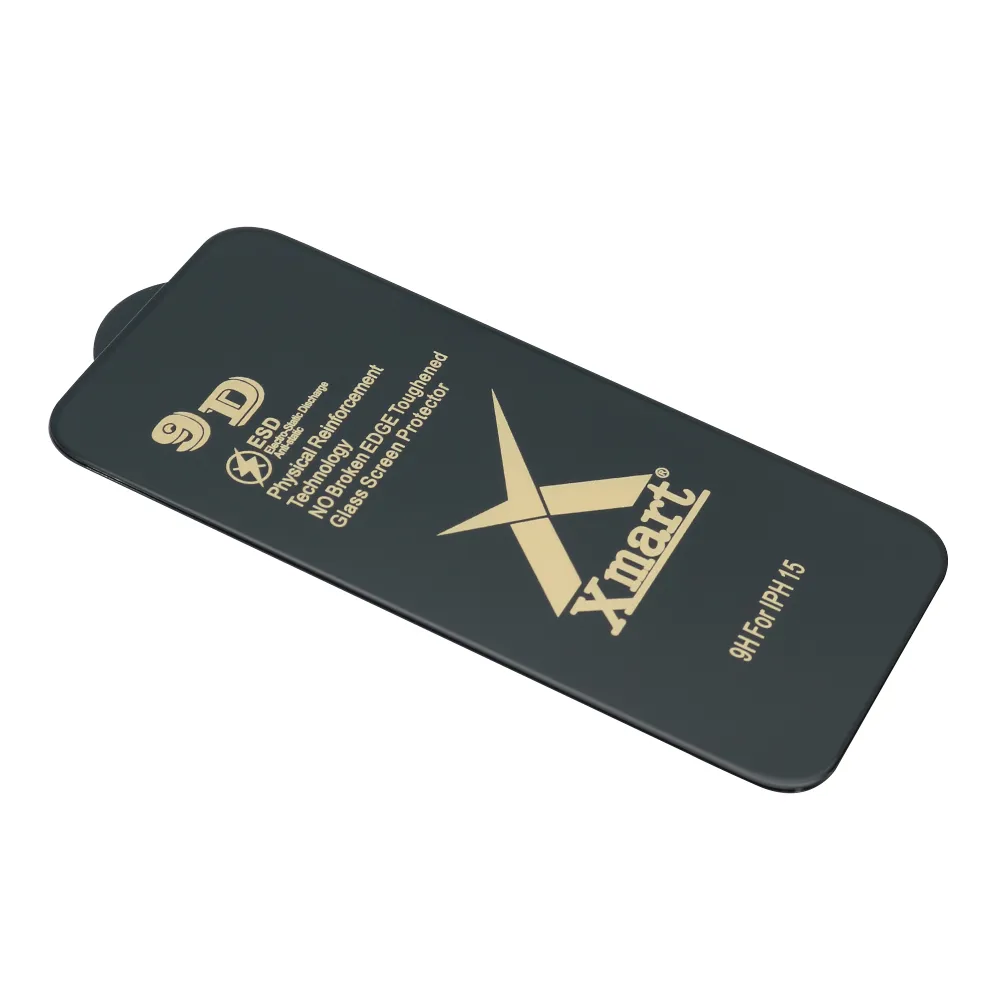 Folija za zastitu ekrana GLASS X mart 9D za iPhone 15 (6.1)