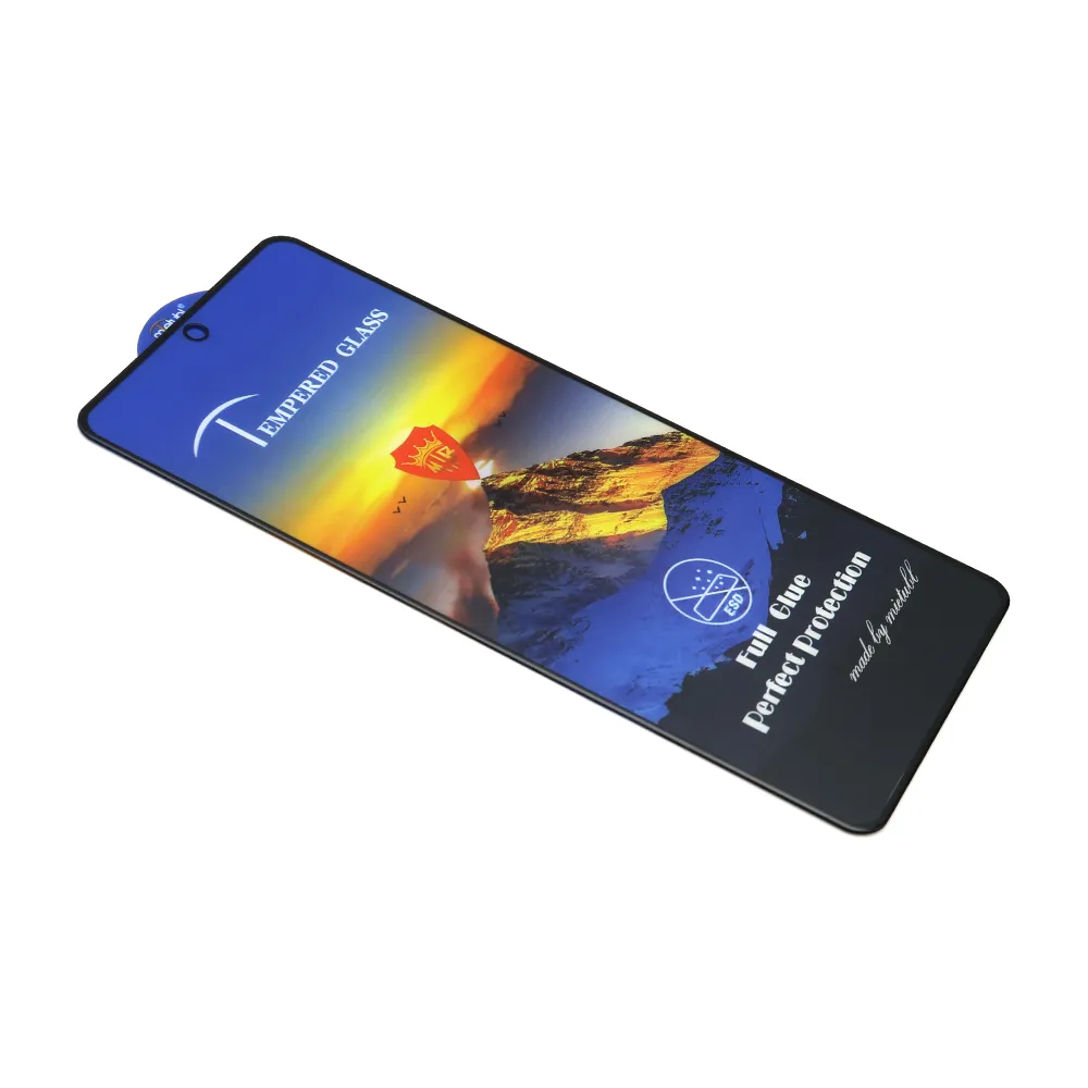 Folija za zastitu ekrana GLASS 2.5D za Xiaomi Redmi Note 13 Pro 4G crna