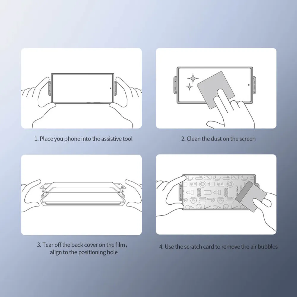 Folija za zastitu ekrana GLASS Nillkin Resistent Curve Film za Huawei Pura 70 Pro