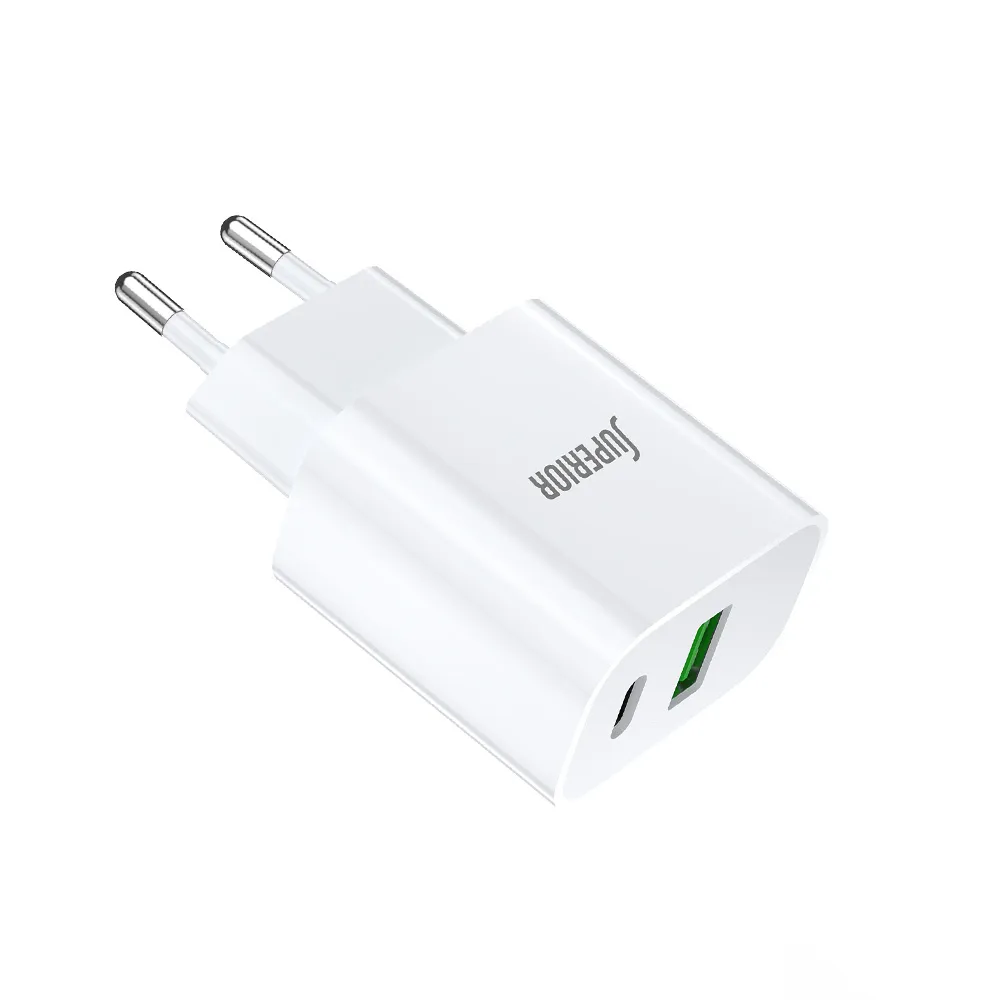 Kuciste punjaca Superior SU-P102 20W USB A+Type C belo (CERT)