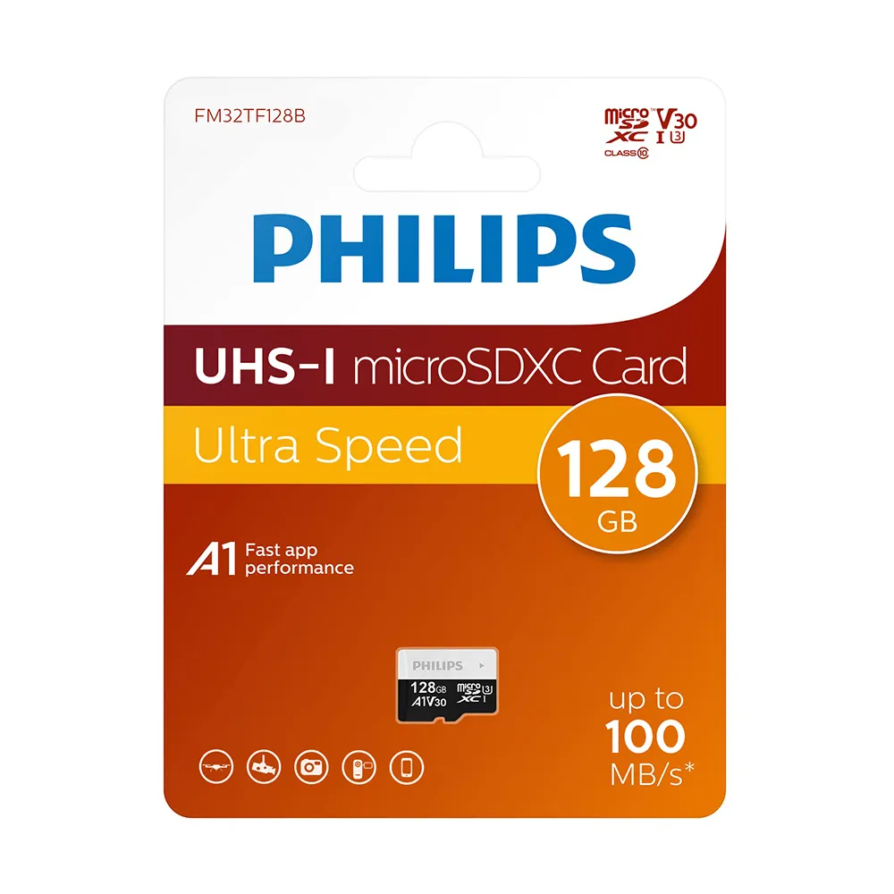 Memorijska kartica PHILIPS Micro SD 128GB V30