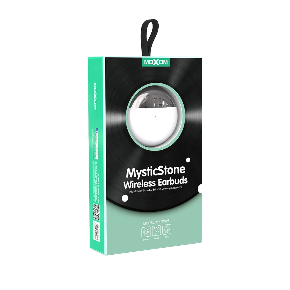 Slusalice Bluetooth Moxom MX-TW25 bele