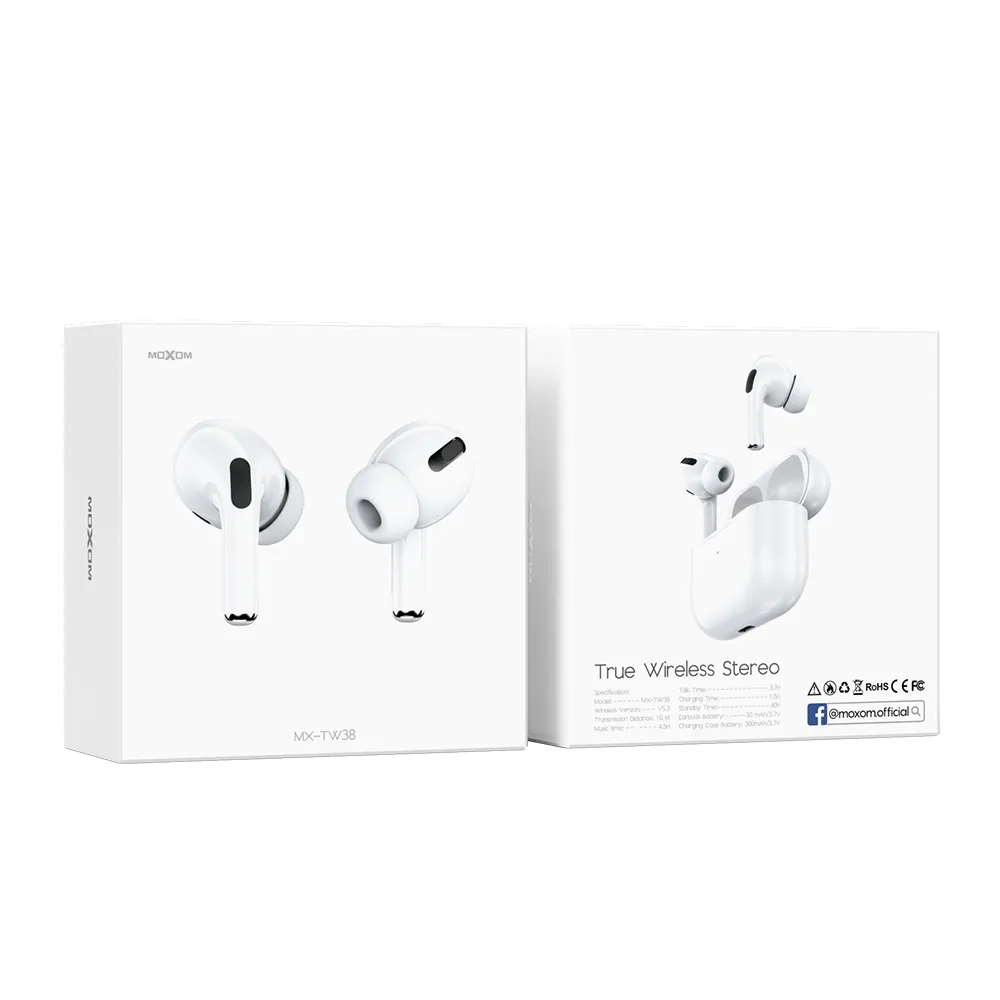 Slusalice Bluetooth Moxom MX-TW38 bele