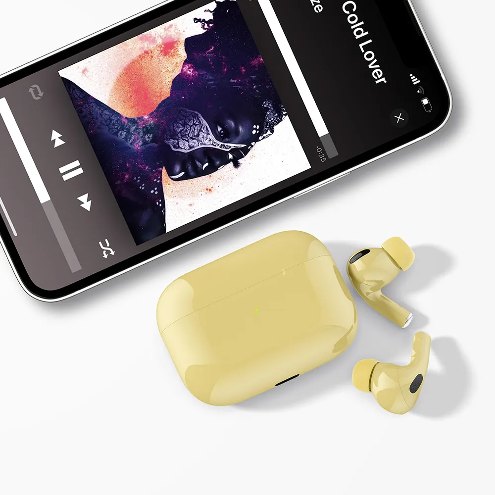 Slusalice Bluetooth Comicell AirBuds 2 zute