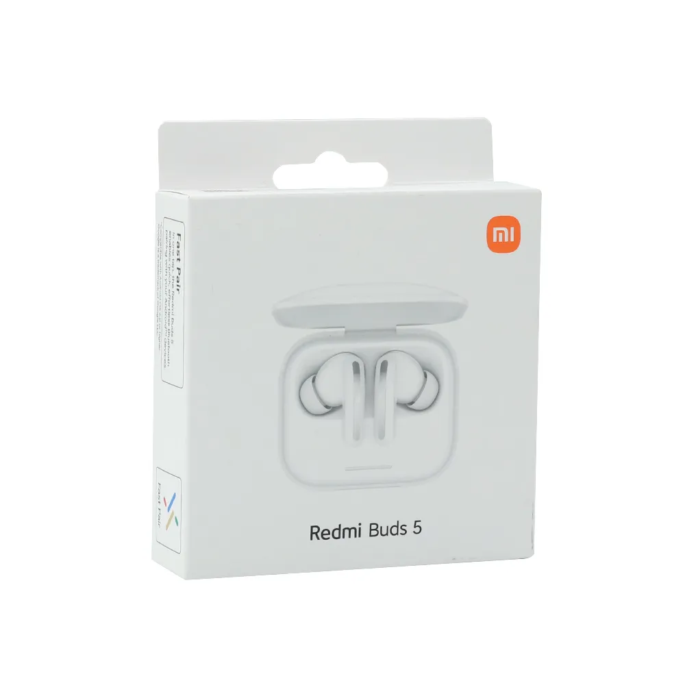 Slusalice XIAOMI Earphones Bluetooth Redmi Buds 5 bele Full ORG (BHR7628GL)