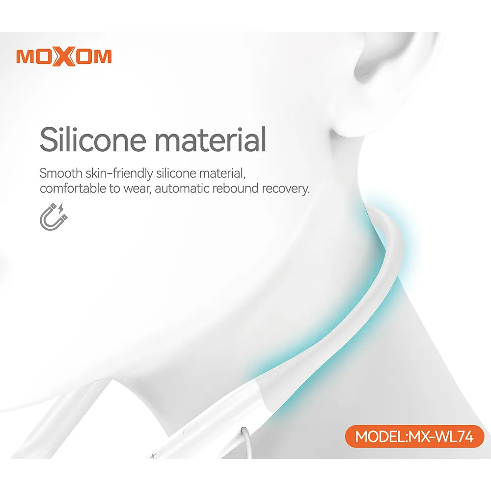 Slusalice bluetooth Moxom MX-WL74 bele