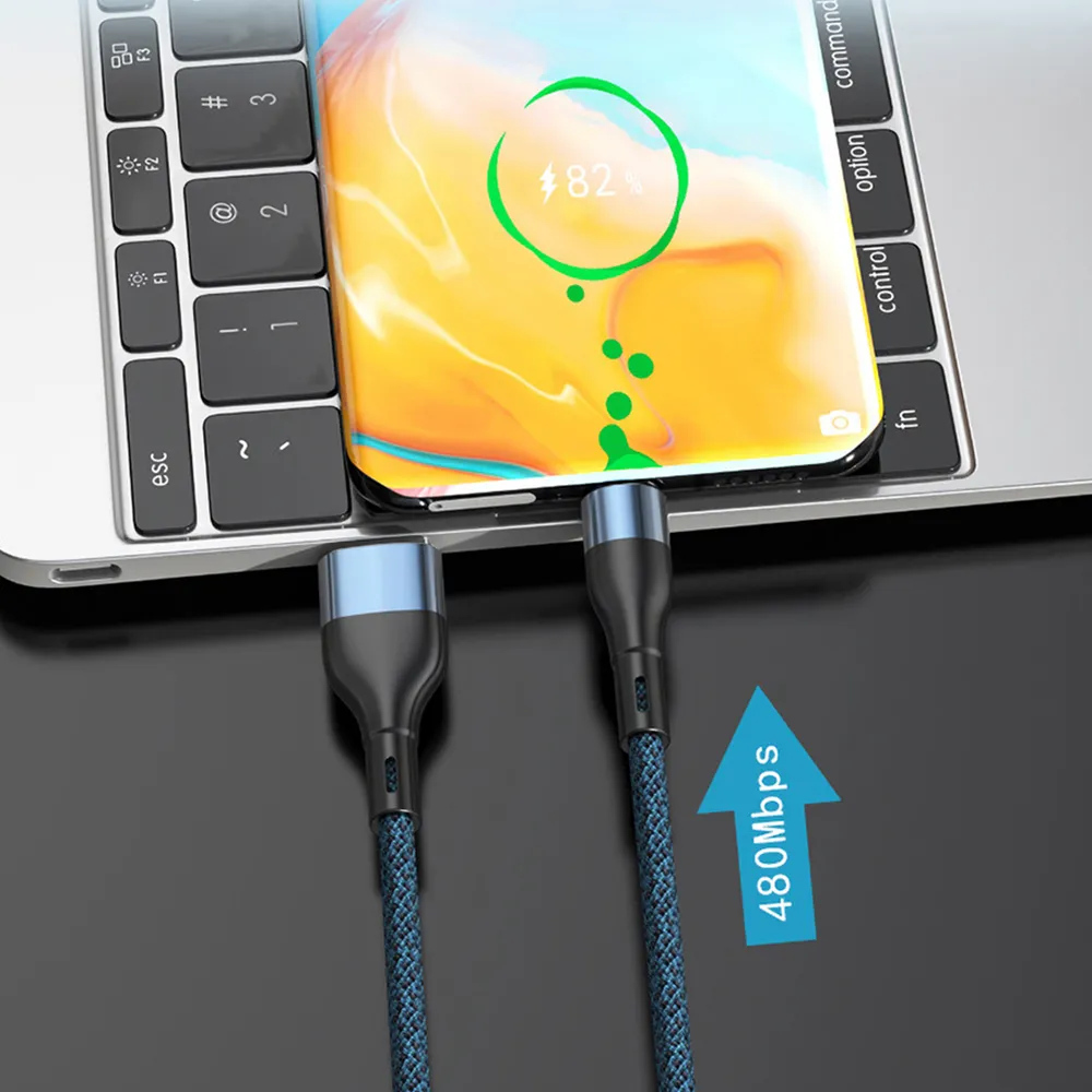 USB data kabal MAGNETIC TD-CA92 Type C na Type C 60W