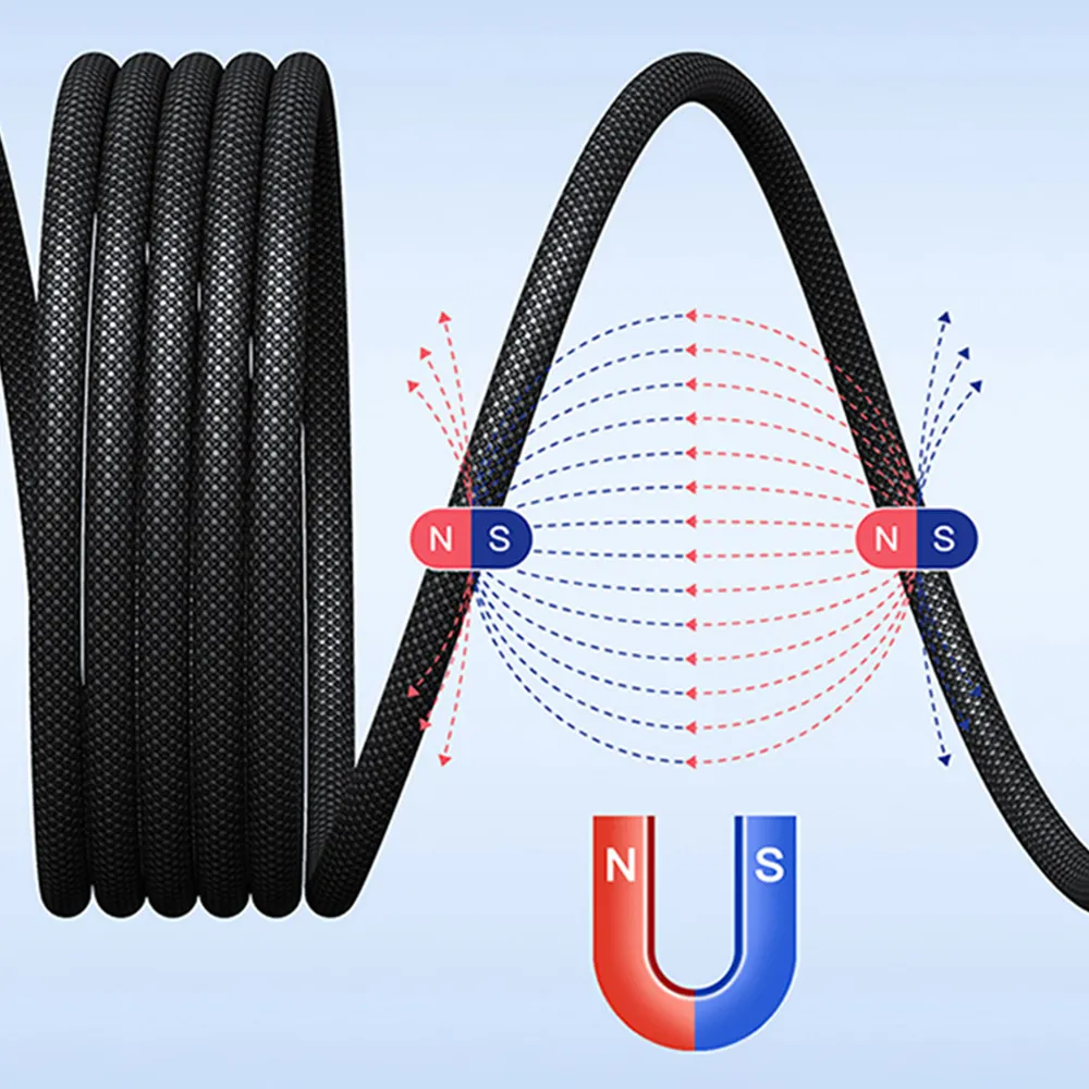 USB data kabal MAGNETIC TD-CA91 Type C na Type C 100W