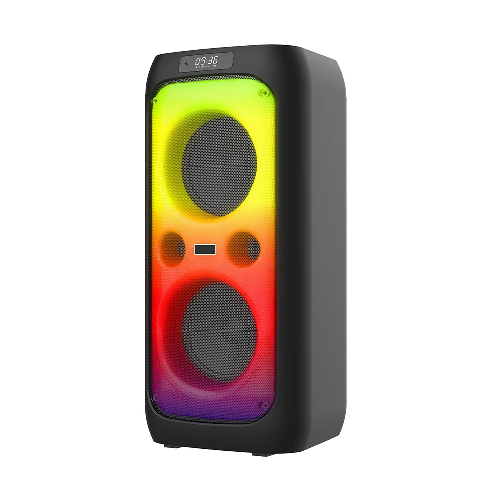 Zvucnik bluetooth BKK K6505A sa dva mikrofona crni