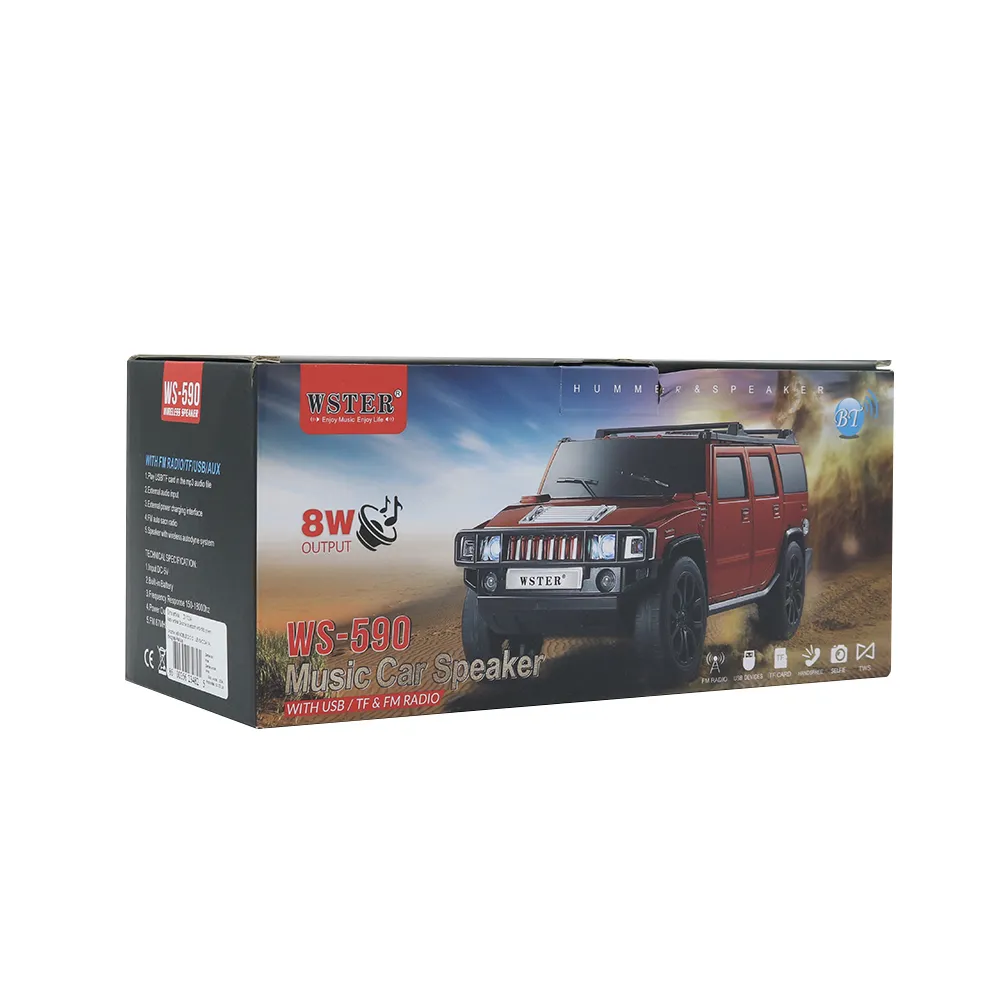 Zvucnik bluetooth WS-590 crni