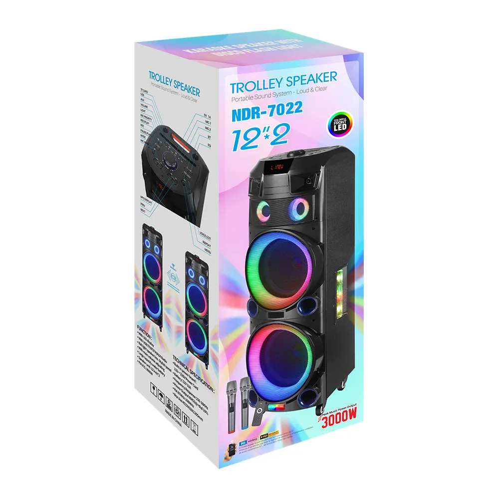 Zvucnik Bluetooth NDR-7022 crni
