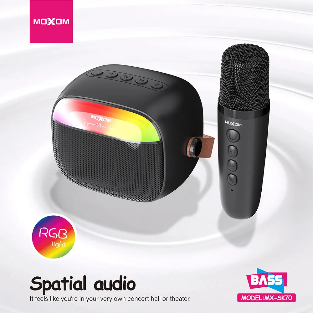 Zvucnik Bluetooth Moxom MX-SK70 crni