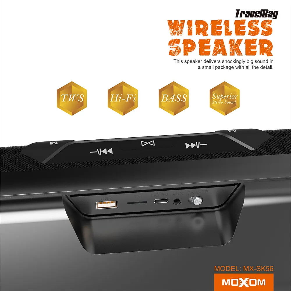 Zvucnik Bluetooth Moxom MX-SK56 crni