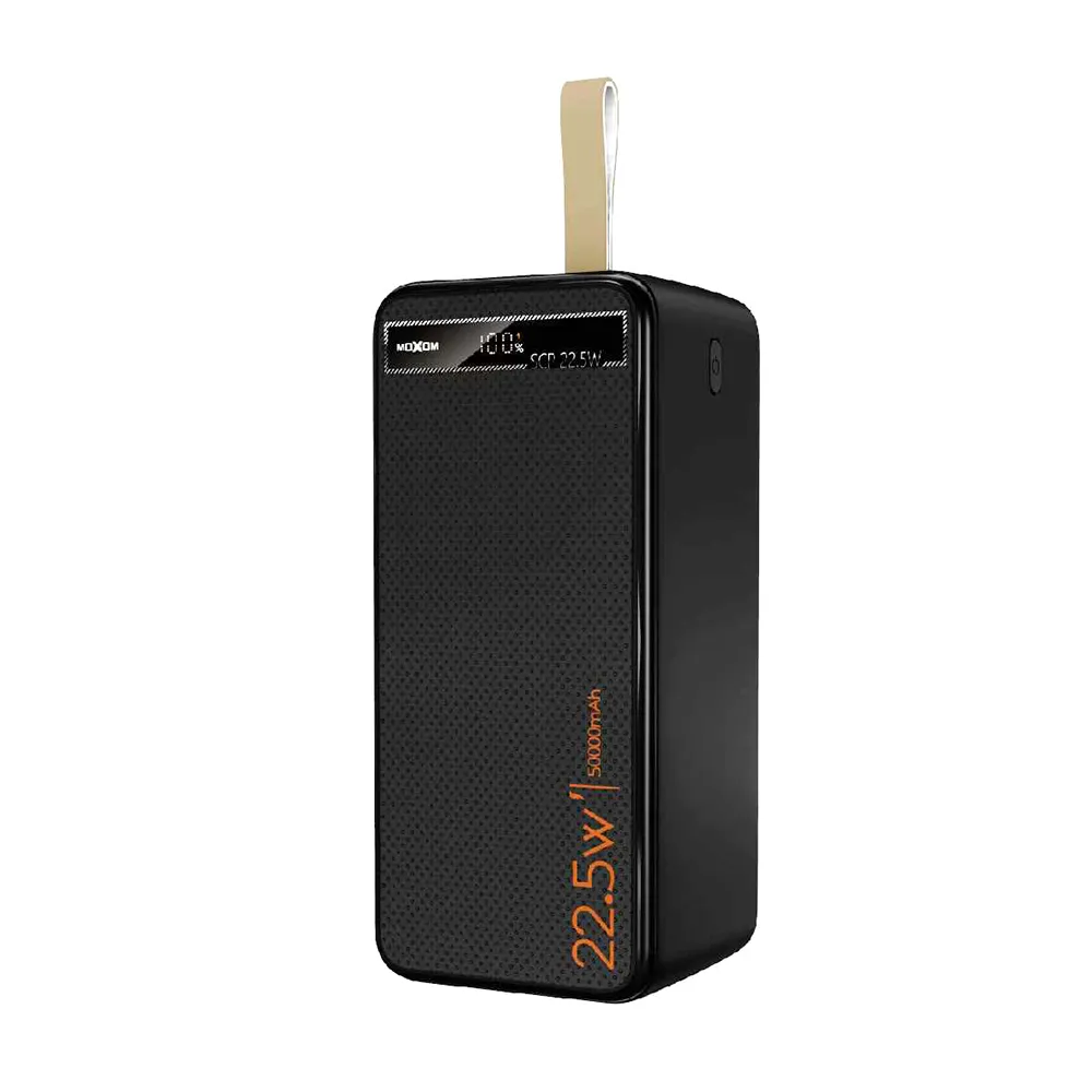 Power Bank Moxom-PB158 super fast USB/PD 22.5W/20W 50000 mAh black