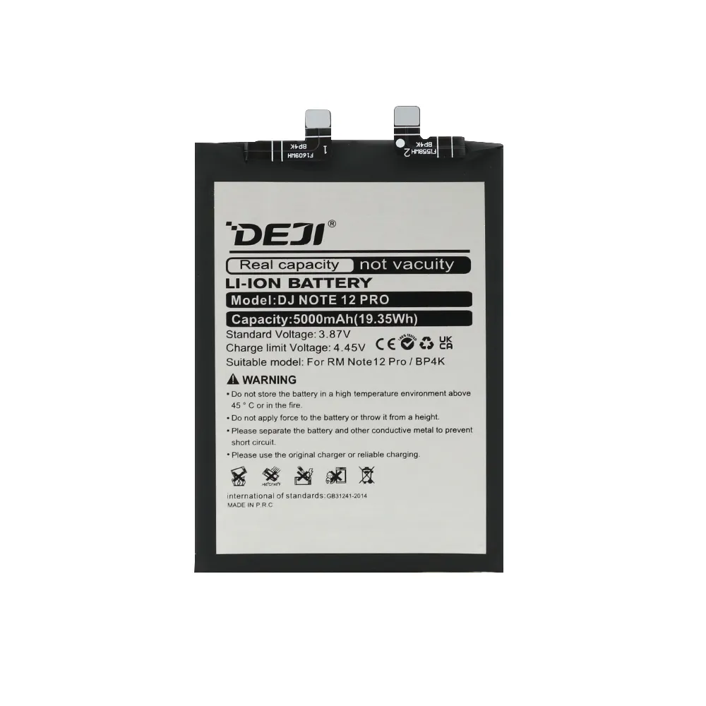 Baterija za Xiaomi Redmi Note 12 Pro 5G (BP4K) 5000mAh Deji