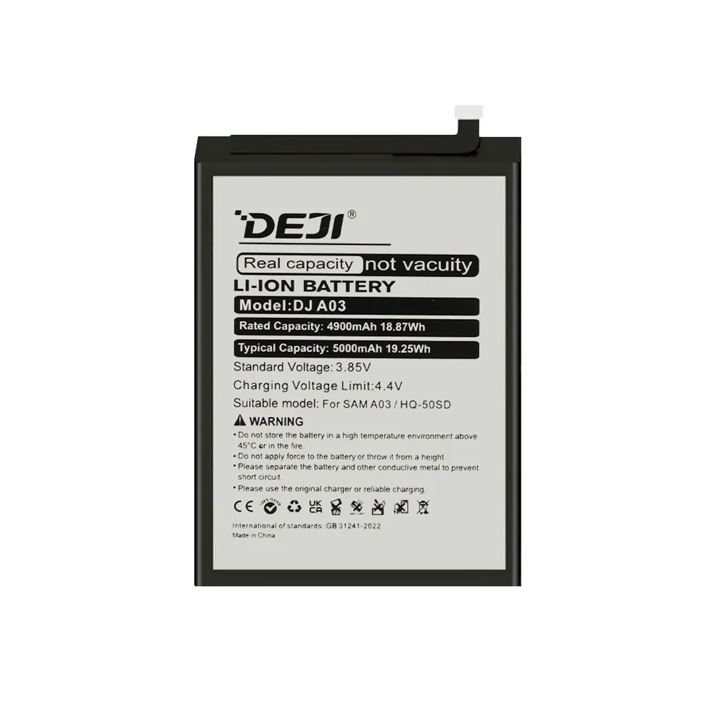 Baterija za Samsung A025F/A025G/A035F/A037F/A037G/A145F Galaxy A02s/A03/A03s/A14 4G (HQ-50SD) 4900mAh Deji